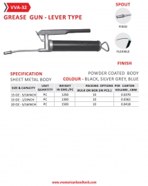 Grease Gun - Lever Type