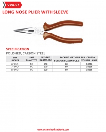 Long Nose Plier with Sleeve